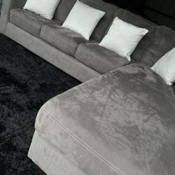 Nice Grey Sectional Sofa 