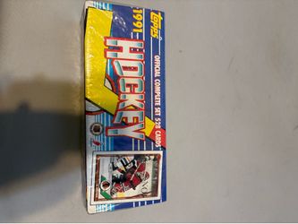 1991 Topps Official Complete Set 528 Hockey Cards in Original Packaging