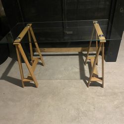Modern Glass Top Desk – Sleek & Stylish