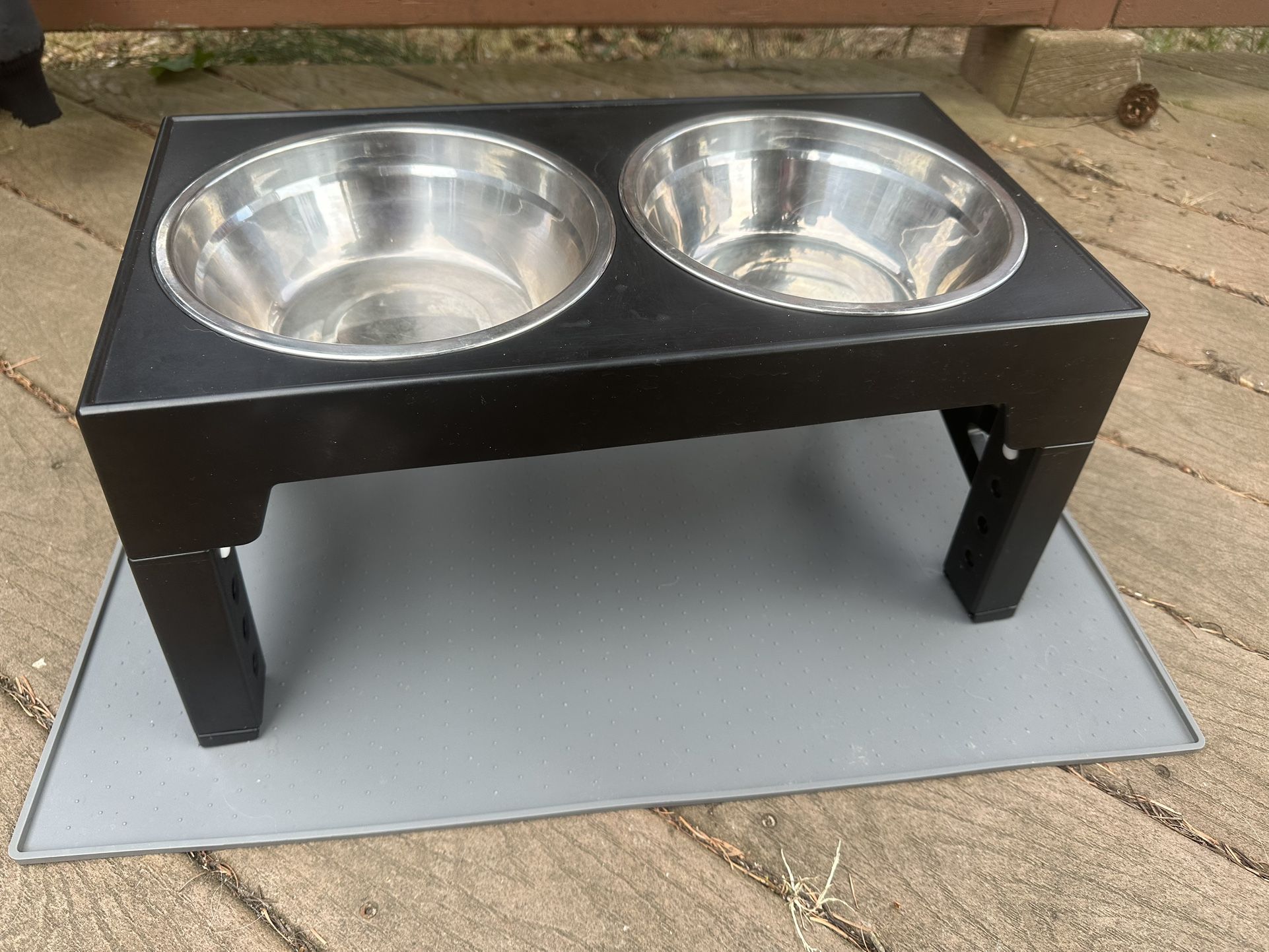 Elevated Dog Bowls With Stand And Silicon May