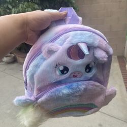 Unicorn Backpack For Baby Kids School