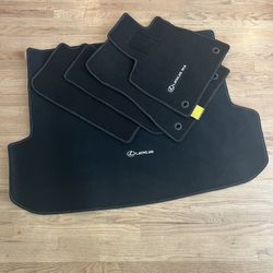 2016-2022 Lexus RX350 Black Carpet Floor Mats