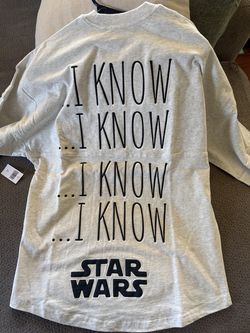 NEW Star Wars Diney Jersey