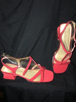 Brand new women’s red heels size 7 $10