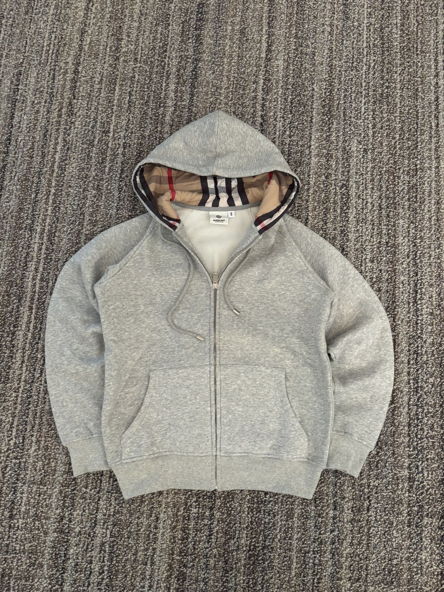 (SEND BEST OFFER) Burberry Zip-Up Grey Size S