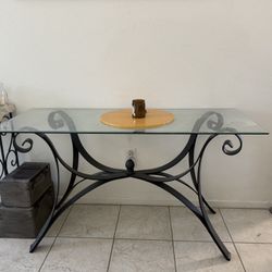 Entry Way Table And 2 End Tables