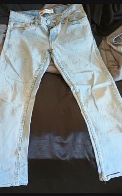 Youth Levi's Light Wash Denim Jeans