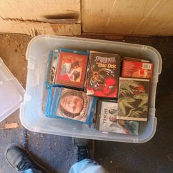 Blu Ray And Regular DVDs 