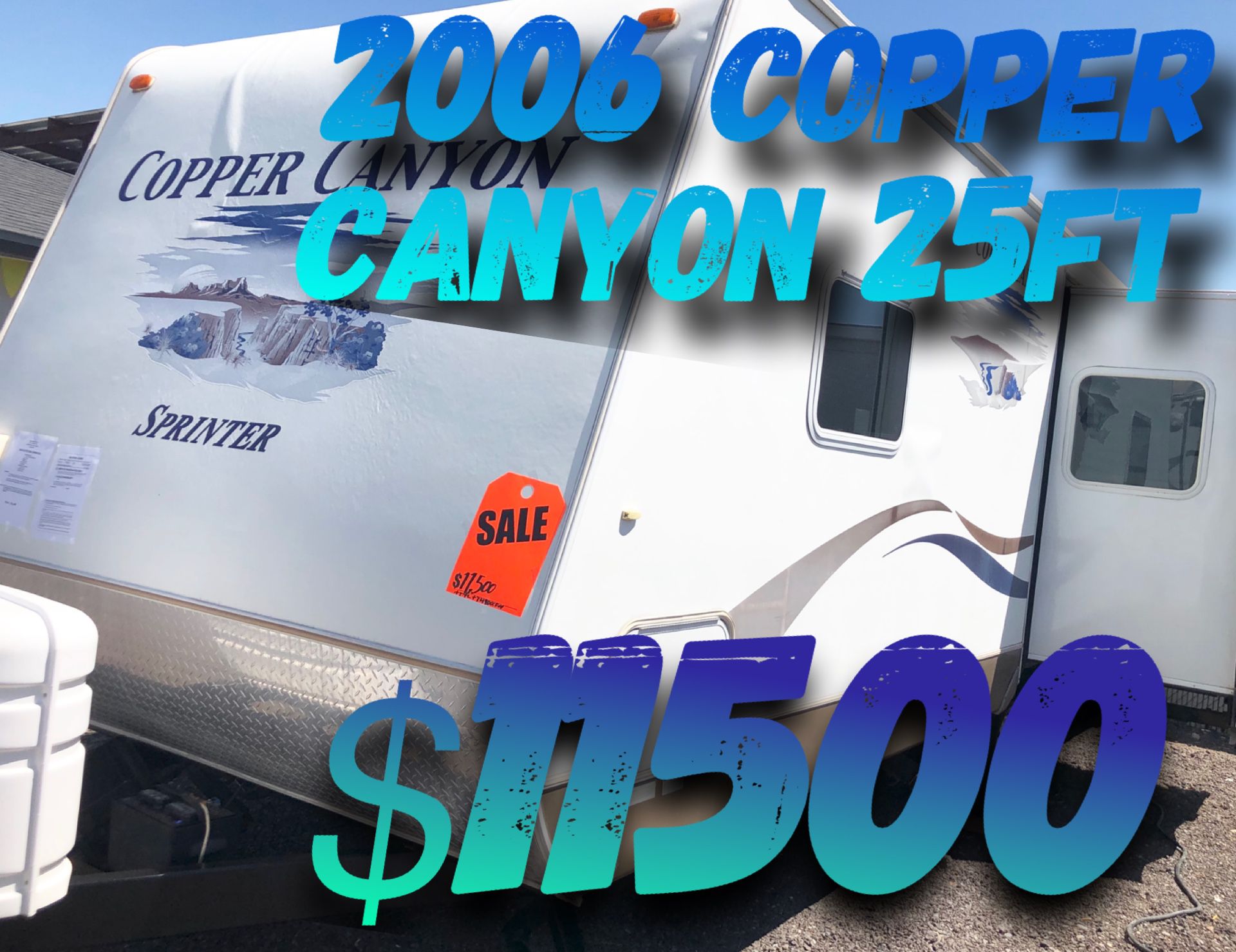2006 Copper Canyon 25ft Trailer Camper Lite