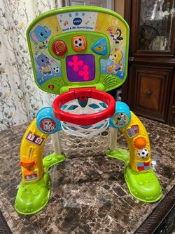 Potty training AND basketball toy