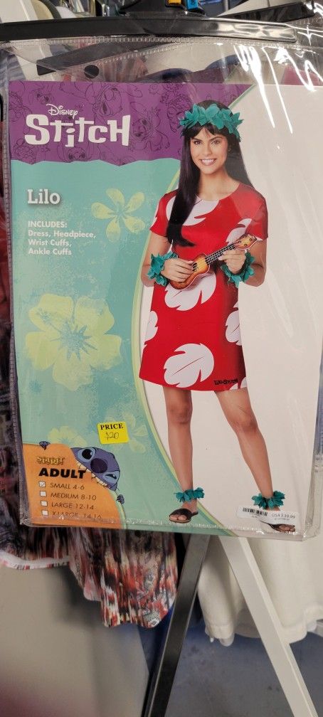 Lilo Costume Size Small Adult 