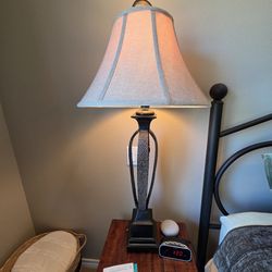 2 tall lamps $25 ea
18"w x 40"h