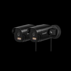 LaView B10 Black 1080p Full HD Outdoor WiFi Security Camera 2 Pack
