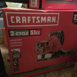 Craftsman backpack blower. 