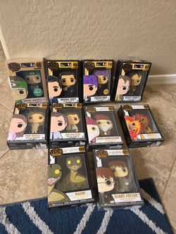 Harry Potter And The Office Funko Pop Pins