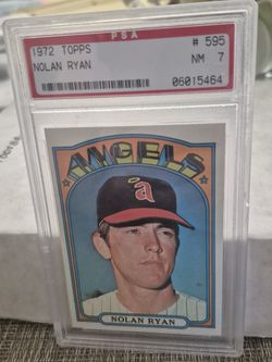 1972 PSA GRADED NUMBER 7 EXCELLENT CONDITION