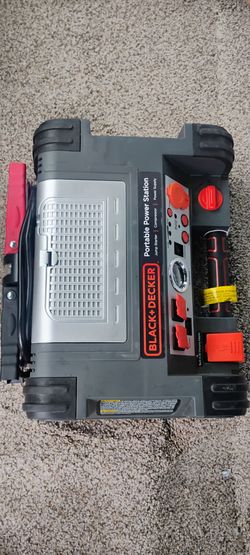 Black and Decker jump starter