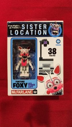 2016 FNAF Retired Funtime Foxy Building Block Set