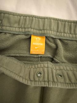 Nike x NOCTA Fleece CS Sweatpants Green Reflective size M