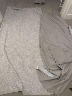 West Elm drapes