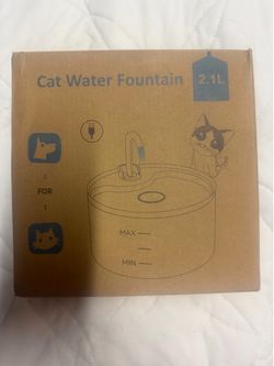 2.1L Pet Water Fountain for Cats & Dogs – New