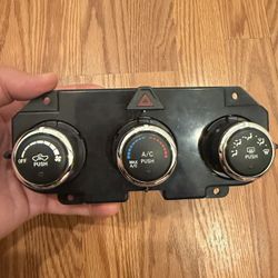 A/C Heater Climate Control Module for Dodge for Ram 1 2014-2018 for Ram 1500 Classic 2019-2024 HVAC Control Switch Panel No.0AA/