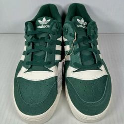 Adidas Originals Men's Rivalry Low Sneaker | Green/ White | 12 M US New