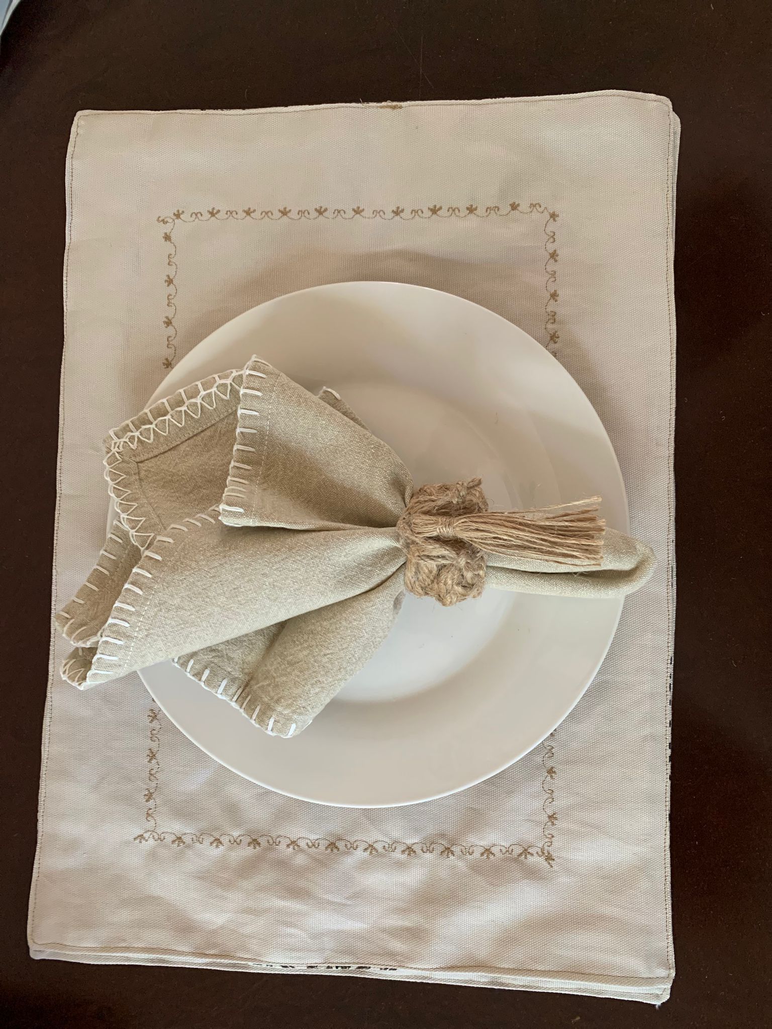 Table Place Mats double Sided