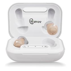 Brand: Wuvee OTC Hearing Aids for Seniors, Rechargeable Hearing Aid Amplifiers Devices with Noise Cancelling Clear Sound, Superior Sound Quality for A