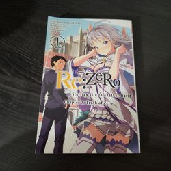 Re:Zero Starting Life In Another World Chapter 3: Truth Of Zero Vol 1