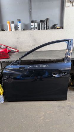 2014-2015-2016-2017-2018-2019-2020-2021 MAZDA 6 LEFT FRONT DOOR OEM USED #10721