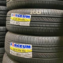 195 70 14 New Set Of Tires 