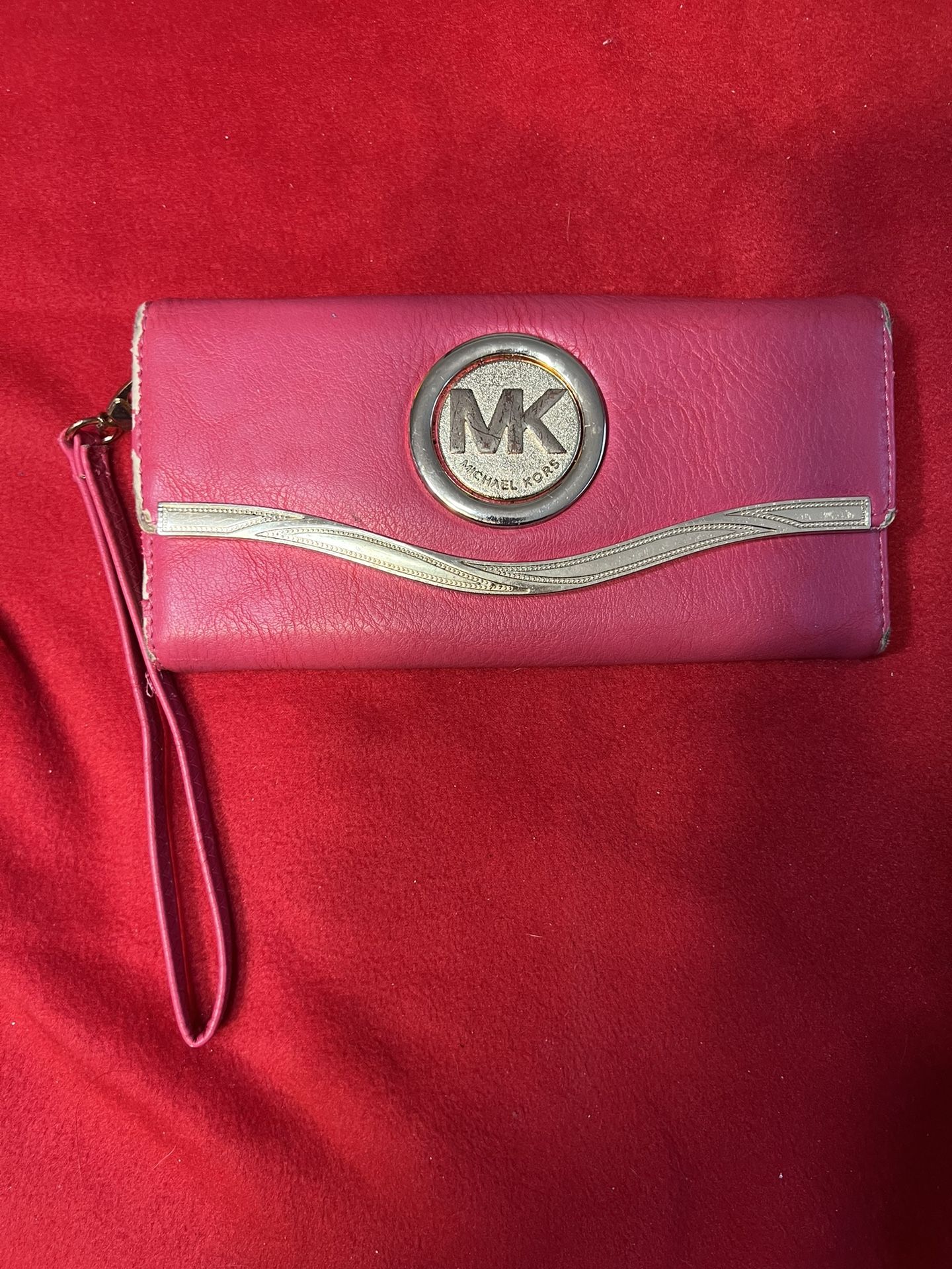 Michael Kors Woman's Wristlet Wallet Pink