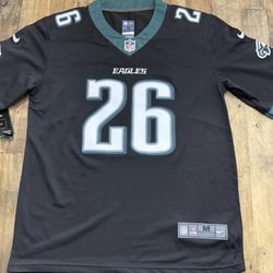 Philly Eagles Black Nike Barkley Jersey  Sz M