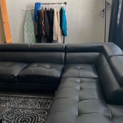 Black Sectional 