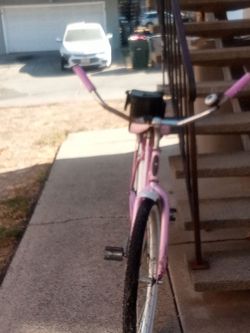 Pink Cruiser Bicycle 1970's Schwinn