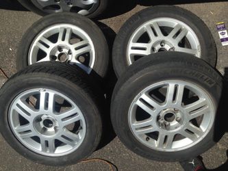 Audi 16" lugs rims