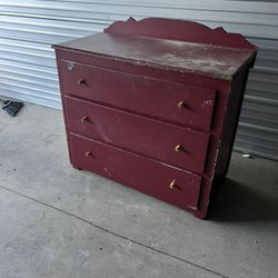 All Wood Dresser 44x22x36