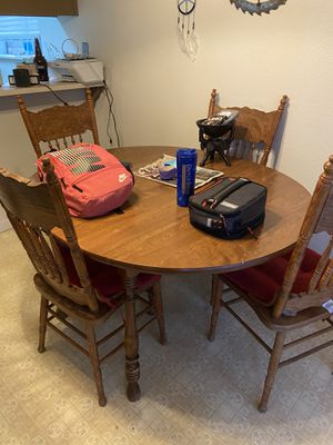 New And Used Kitchen Table Chairs For Sale In Redding Ca Offerup