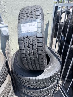 265/70/17 Goodyear Set Of 4 Tires Like New 98% Tread Life Installed And Balanced // ¡Variedad De Llantas Como Nuevas Pregunte Por Su Medida!
