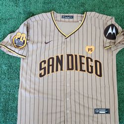 Padres Khaki Replica Jersey 