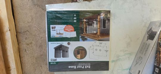8×8 post base