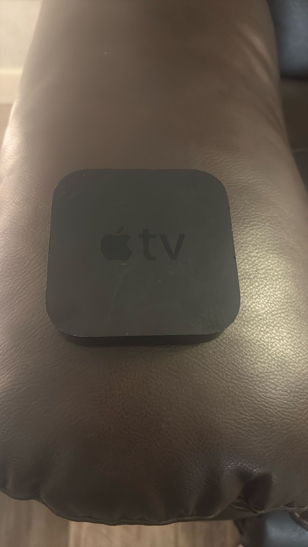 Apple TVstreaming device. 