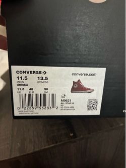 NEW Converse Chuck Taylor All Star High Red Men's 11.5 w/ Box