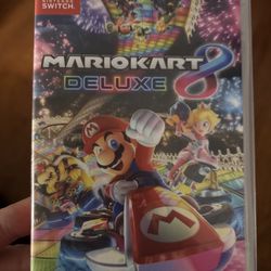 Mario Kart Game Nintendo Switch Used 2x