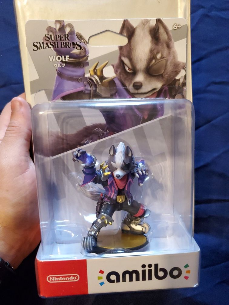 New Wolf amiibo