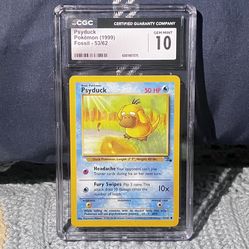 POKEMON CGC 10 SLAB