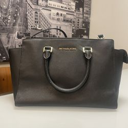 Michael Kors Black Satchel Bag