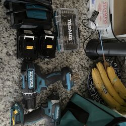 Makita Drill And Impact Set 