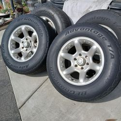 AMERICAN RACING MAGS AND BFGOODRICH 265/70R17